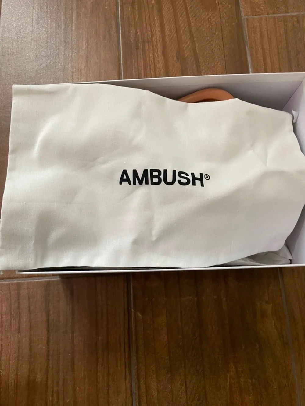 AMBUSH Tan Padded Spiral-Strap Heeled Sandals - Sculpted Comfort